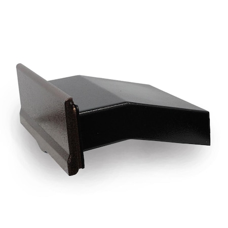 Qualarc Liberty Antique Copper Color Letter Plate with 10 in. Chute Wall Liner LM6-810-AC